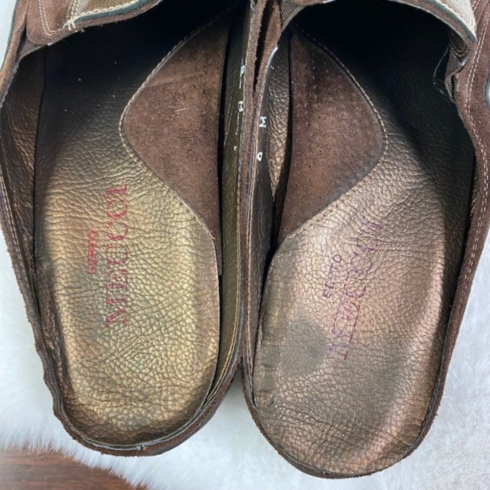 Sesto Meucci Leather Mules, size 9 - Picture 11 of 12